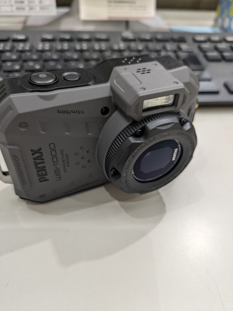 ペンタックス 5月上旬入荷予定 PENTAX WG-1000 グレー