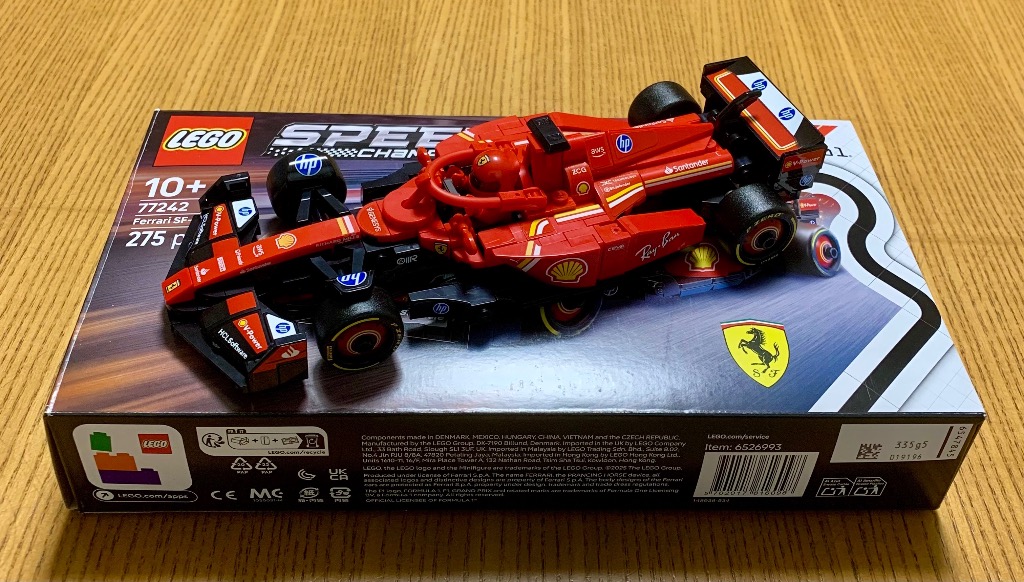 LEGO LEGO Ferrari SF-24 F1 レースカー 77242 LEGO SPEED CHAMPIONS