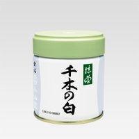 抹茶 宇治 丸久小山園 千木の白 40g 缶詰（ちぎのしろ） 薄茶