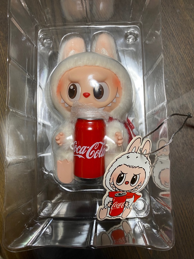 【正規品】ラブブ LABUBU コーラ Cola ペンダント マスコット THE MONSTERS コカ・コーラ ぬいぐるみ LABUBU 2種類セット