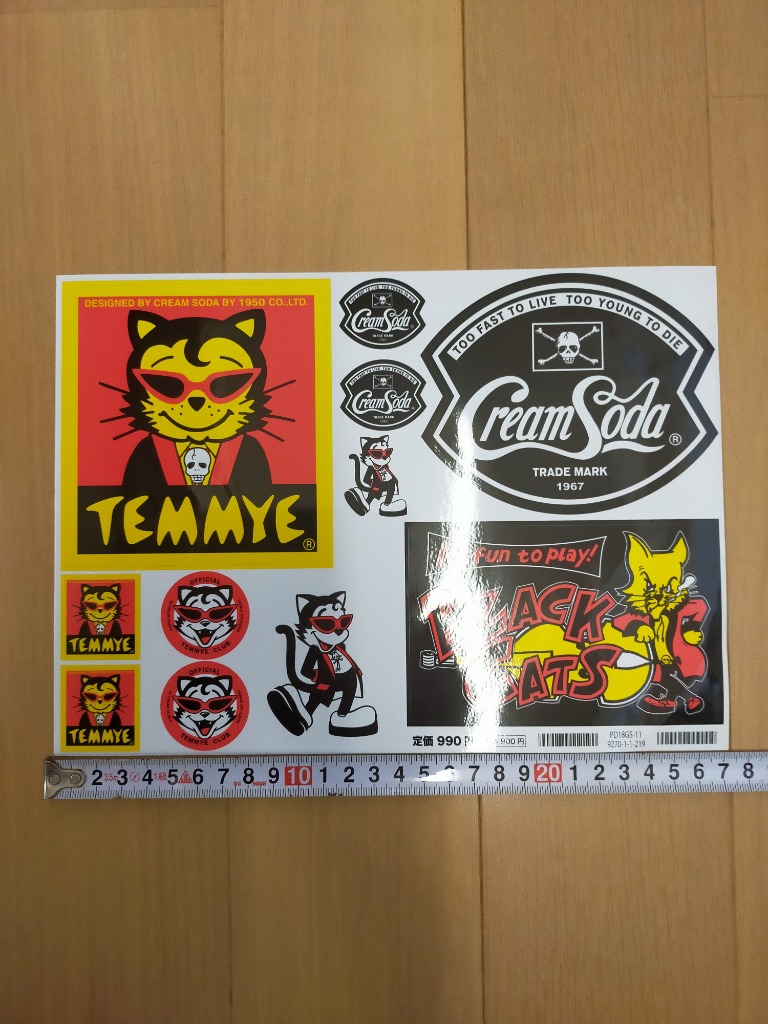 クリームソーダ クリームソーダ ステッカーセット CREAM SODA