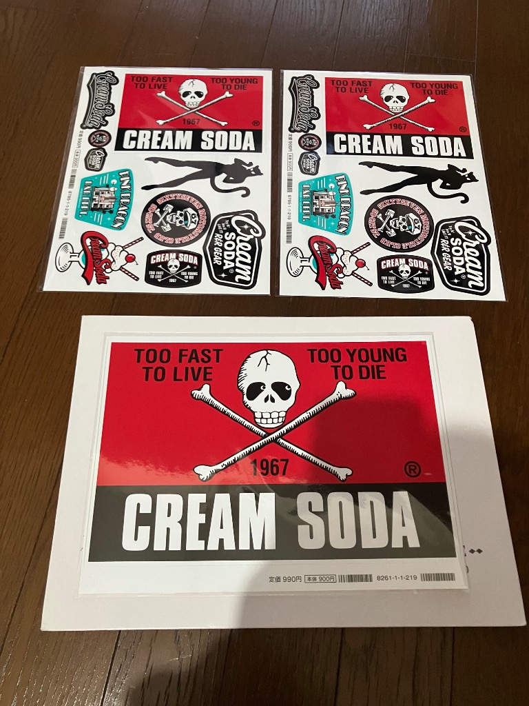 クリームソーダ（CREAM SODA） ◇ステッカーセット◇ ◇CS◇ PD34GS-04