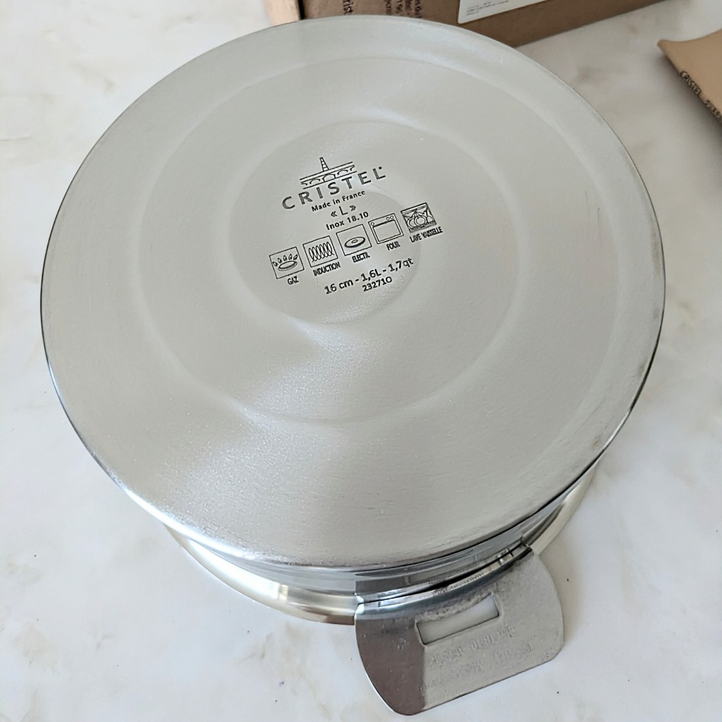 CRISTEL クリステル 鍋 両手鍋 深型 16cm Lシリーズ ステンレス
