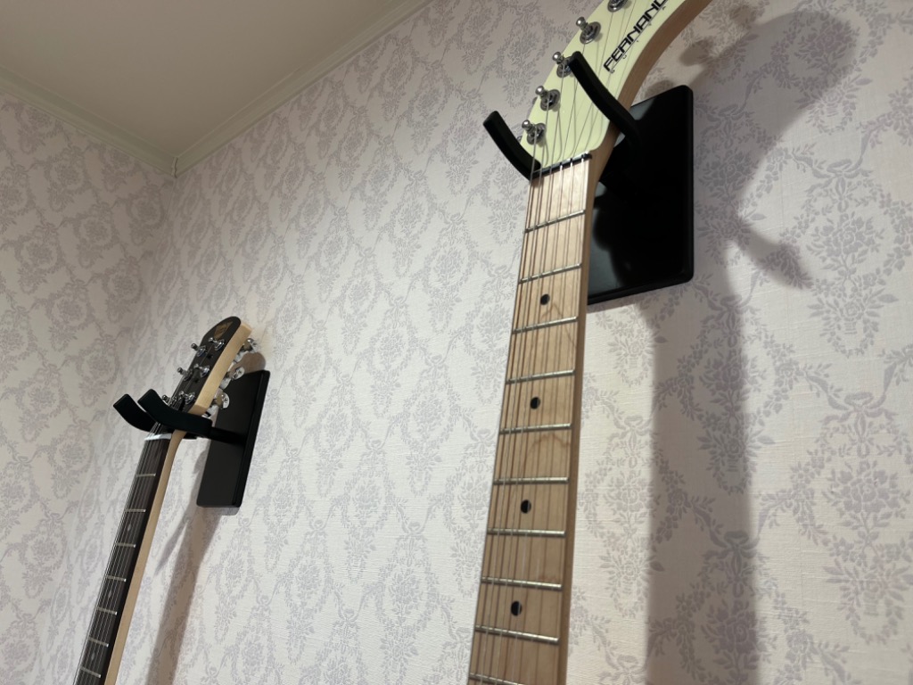 オークス　ギターハンガー　賃貸　3個セット tower ［ ウォールギターフック タワー 石こうボード壁対応