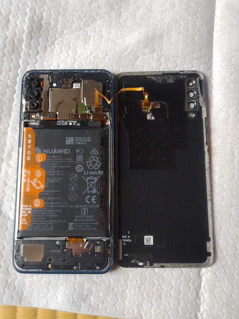 HUAWEI - HUAWEI Mate10 lite バッテリー交換済 HUAWEI P30 HUAWEI対応 lite / P Smart + Mate 10 Nova 2 Plus