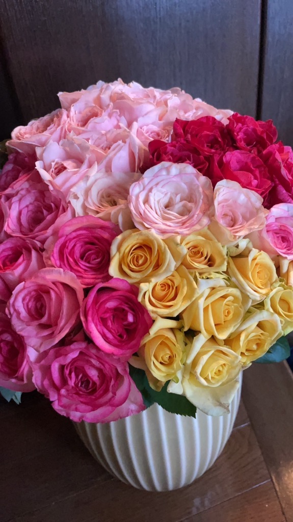 鮮度抜群！！（バラ・切り花）おまかせMIX 30センチ 40本 農園直送