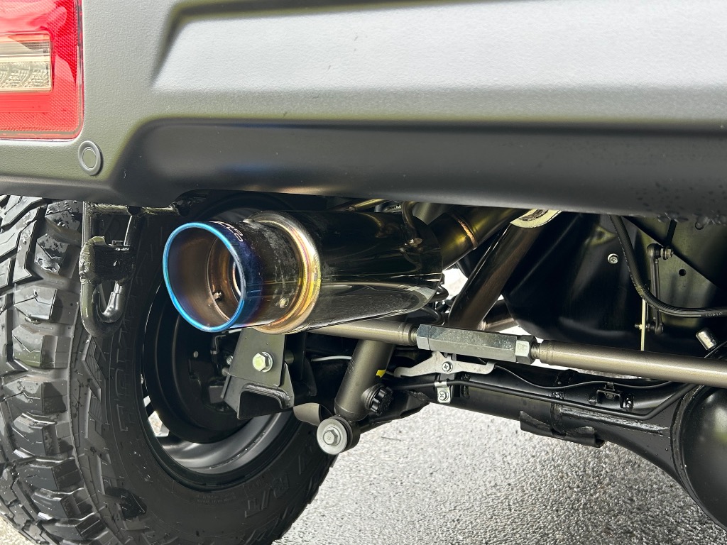 DUSSEL SPORT GL-T 左出し砲弾マフラー ジムニー JB64W シエラ