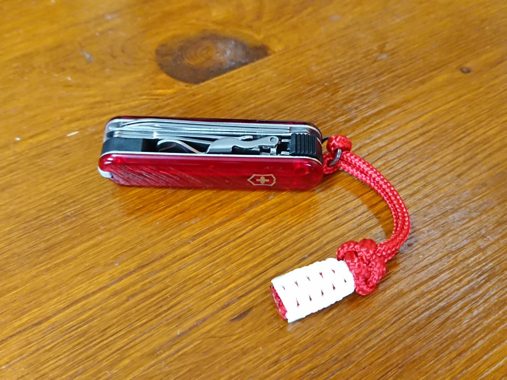 VICTORINOX ビクトリノックス ネイルクリップ 580 スケルトン