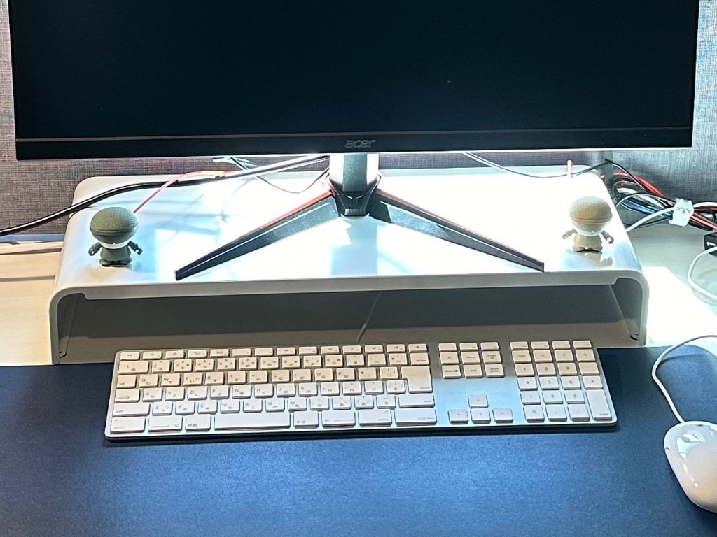 買得★インテリア★パソコンデスク★ノートパソコンラック＆事務用 PCラック 54cm | 収納 パソコン モニター台 パソコンラック 卓上