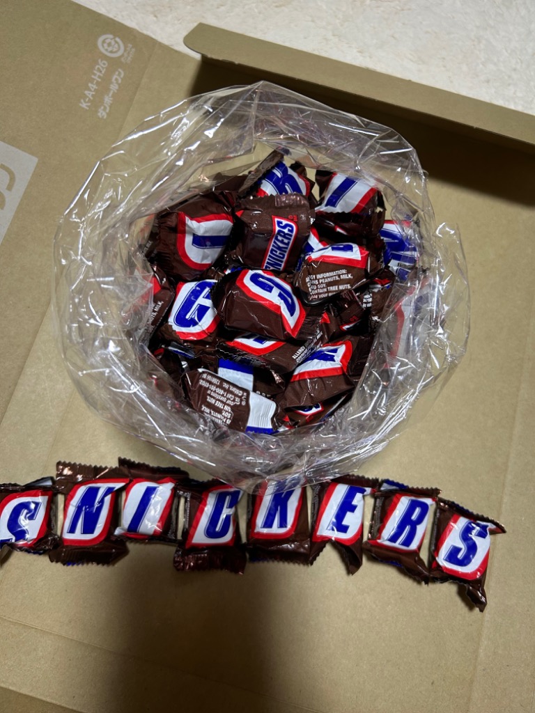 スニッカーズ ミニチュア チョコレート 60個 SNICKERS MINIS
