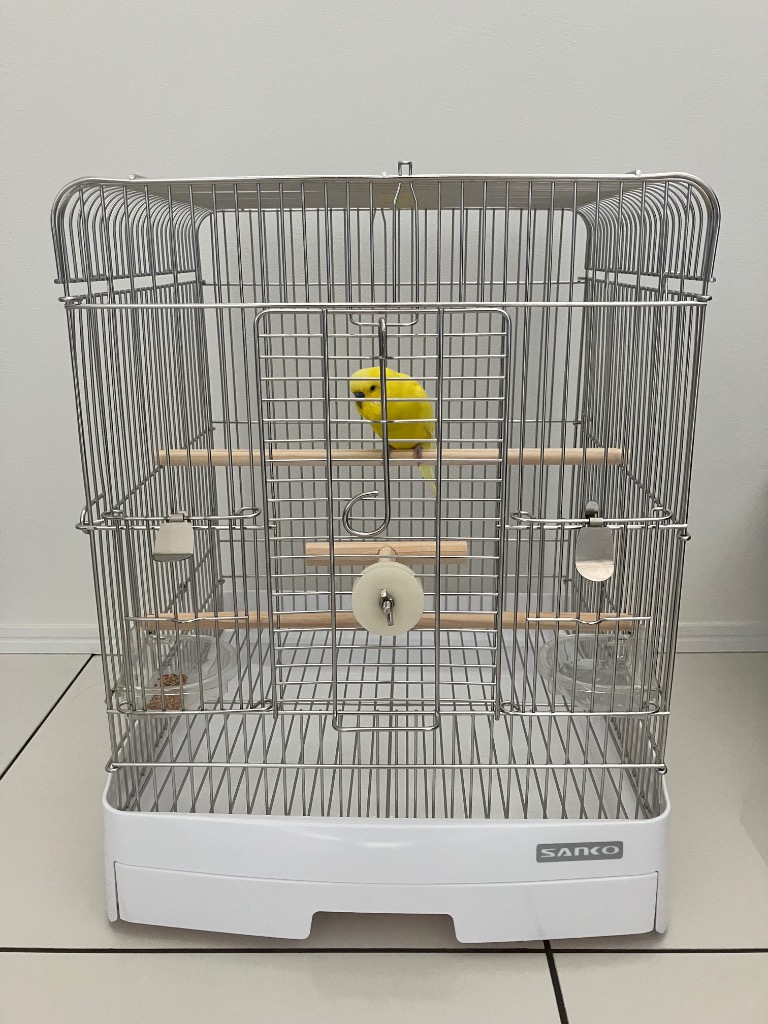 鳥籠 鳥 ケージ 三晃商会 イージーホーム ステンレス35バード WH