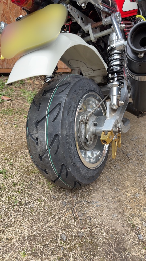 ステディー B77タイヤ+チューブセット110+120 110/80+120/70 8