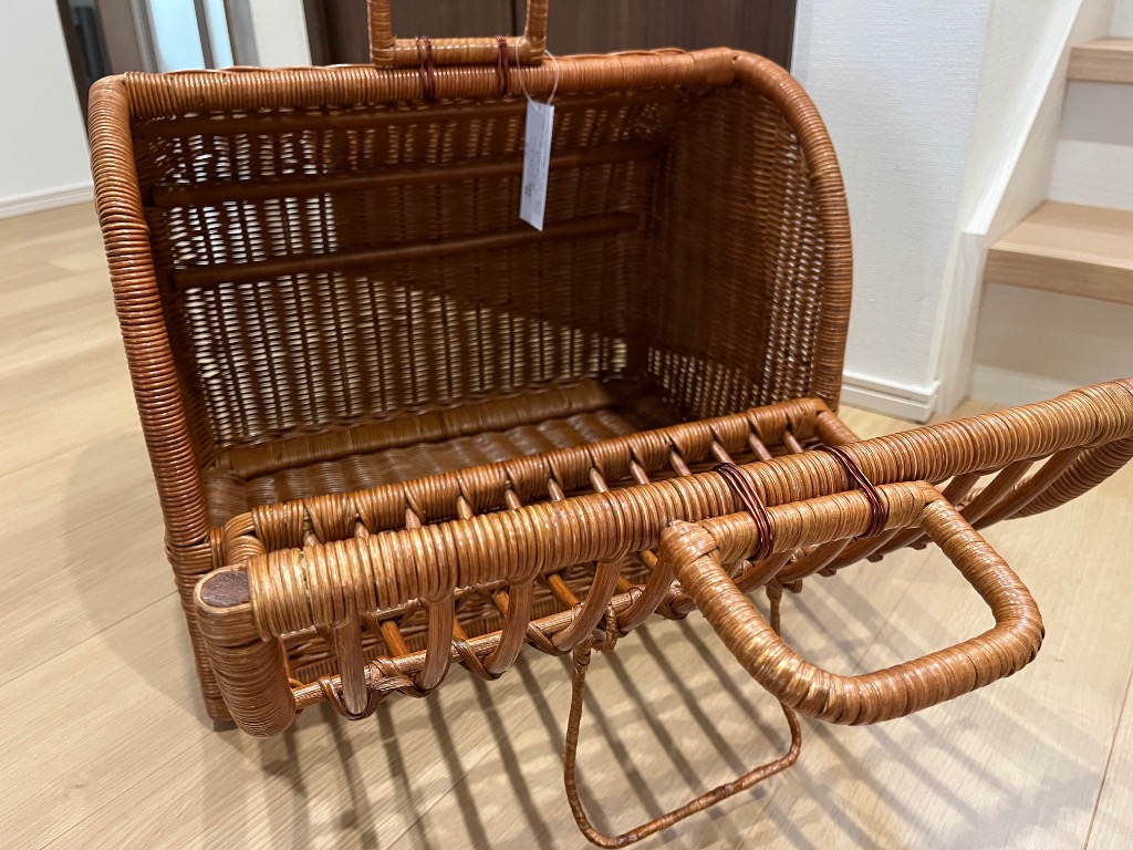 大幅お値下げ！籐ペットキャリーバスケット 楽天市場】□在庫限り・入荷なし□ 籐 ペット用バスケット