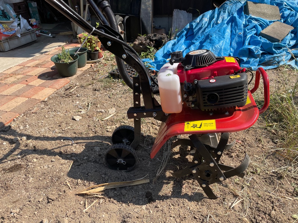 エンジン式耕運機 手押し耕うん機 排気量55cc 四ストローク動力