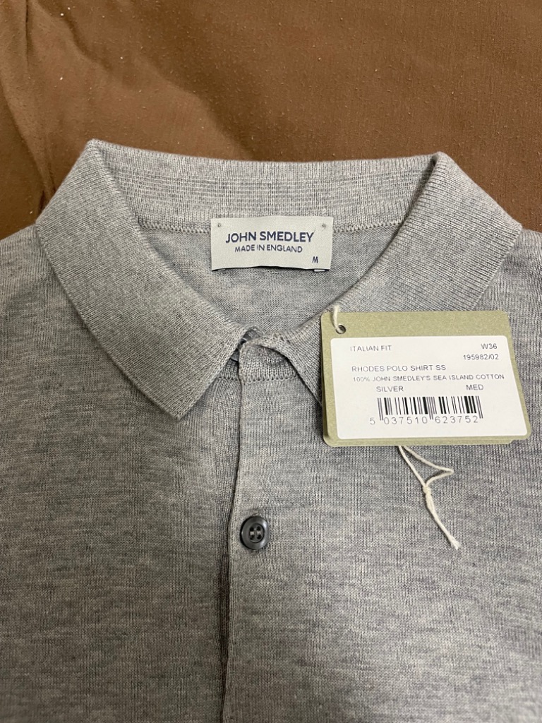 JOHN SMEDLEY ジョンスメドレー ポロシャツ RHODES ITALIAN FIT