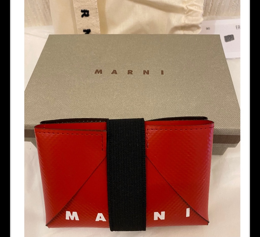 MARNI マルニ カードケース PFMIU0 P メンズ レディース PVC