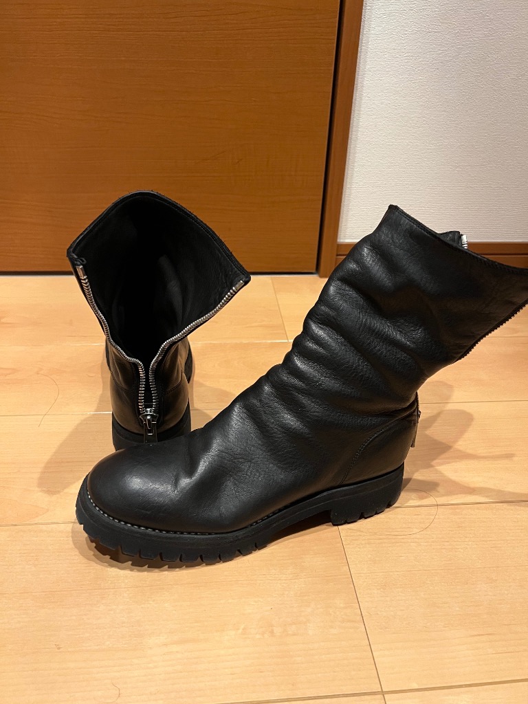 GUIDI（グイディ） バックジップブーツ 788V メンズ コンバットブーツ