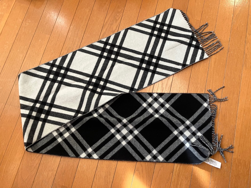 BURBERRY（バーバリー） マフラー MU 168X30 TBAR BIAS CHK 8099710