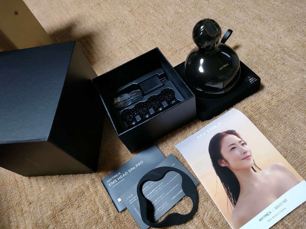 MYTREX 頭皮マッサージ機 公式 EMS HEAD SPA PRO 家電 LED 女性
