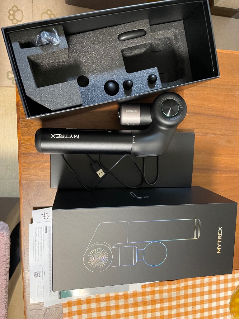 MYTREX（マイトレックス） マッサージガン MYTREX REBIVE EX PRO 背中