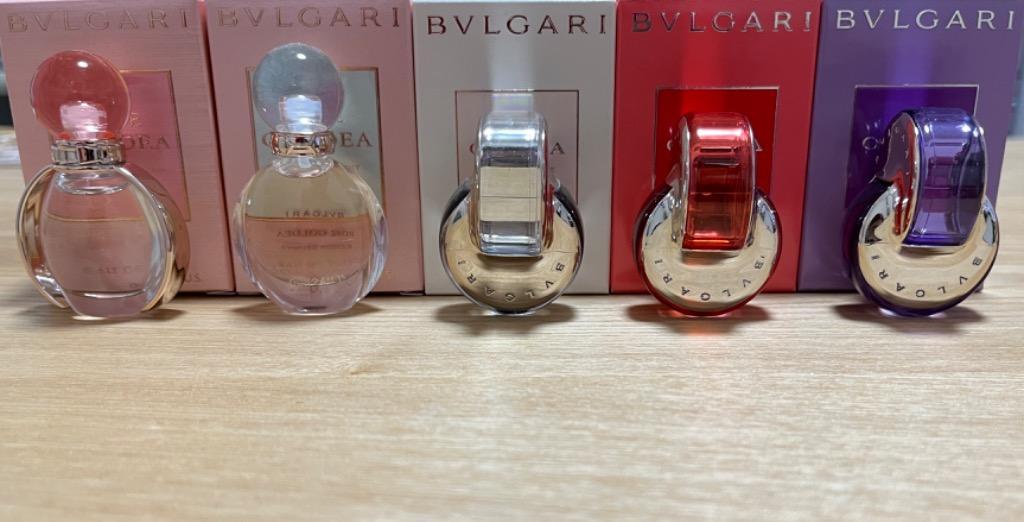 ブルガリ BVLGARI 香水 レディース オムニア ゴルデア ウーマン ギフト コレクション 5ml×5 ミニチュア ミニボトル コフレセット