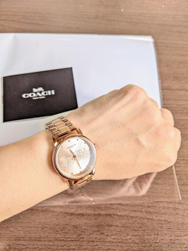 COACH コーチ 腕時計 レディース ローズゴールド 14502977 GRAND