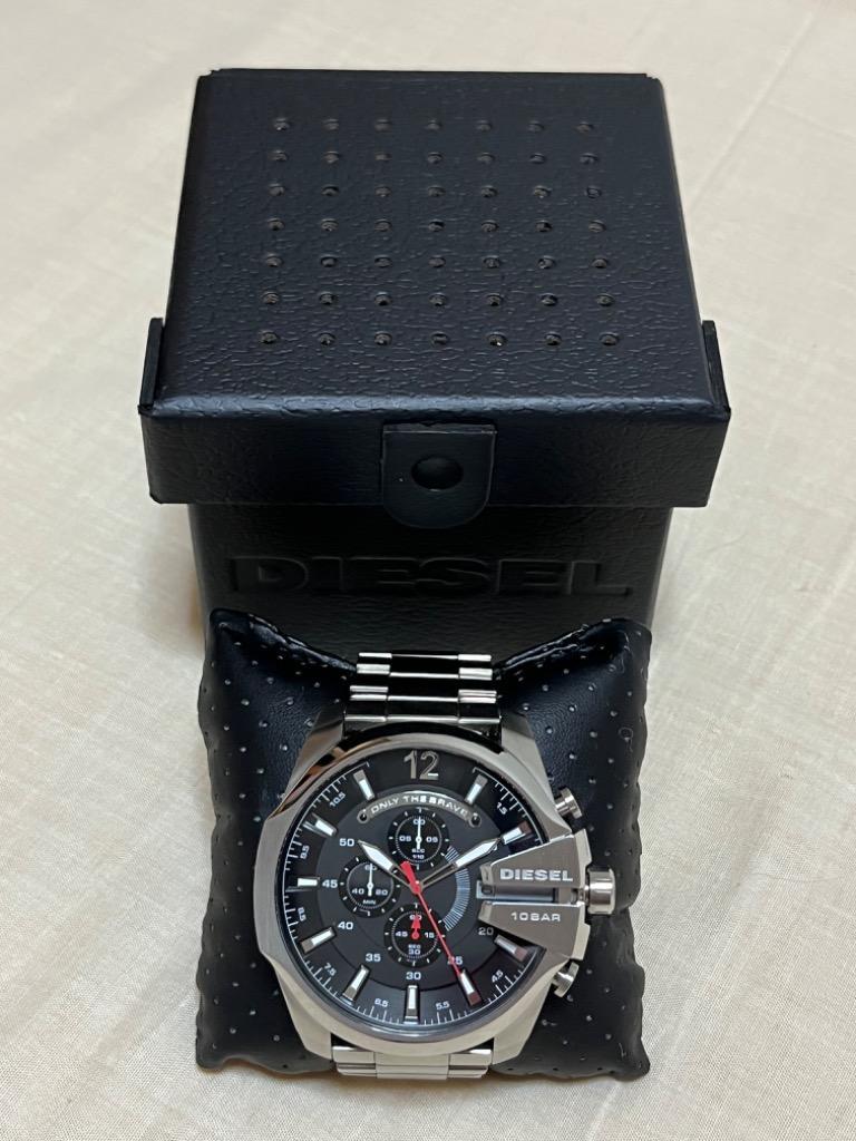 ◆ DIESEL ディーゼル DZ-4308 クロノグラフ腕時計 メガチーフ✨ ディーゼル DIESEL 腕時計 メガチーフ MEGA CHIEF DZ4308 BLACK