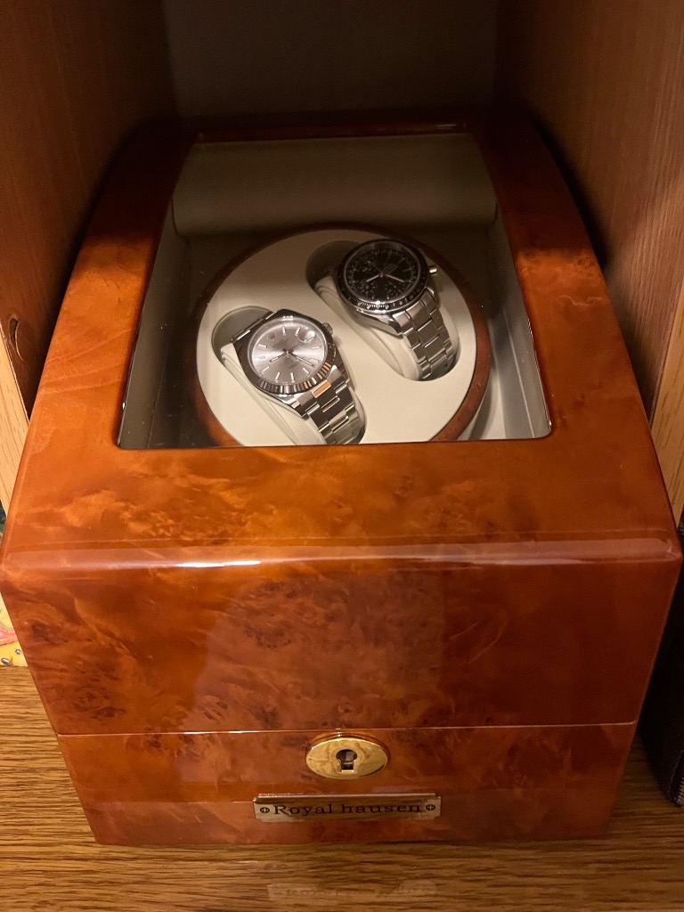  hausen GC03-S31 ロイヤルハウゼン　2本　中古美品 並行輸入品】ロイヤルハウゼン ワインダー ワインディングマシーン 2本