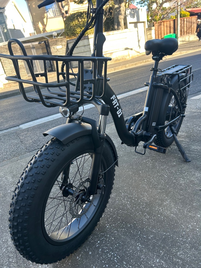 9月中〜下旬入荷 折りたたみ電動アシスト自転車 FAT-01 正規販売