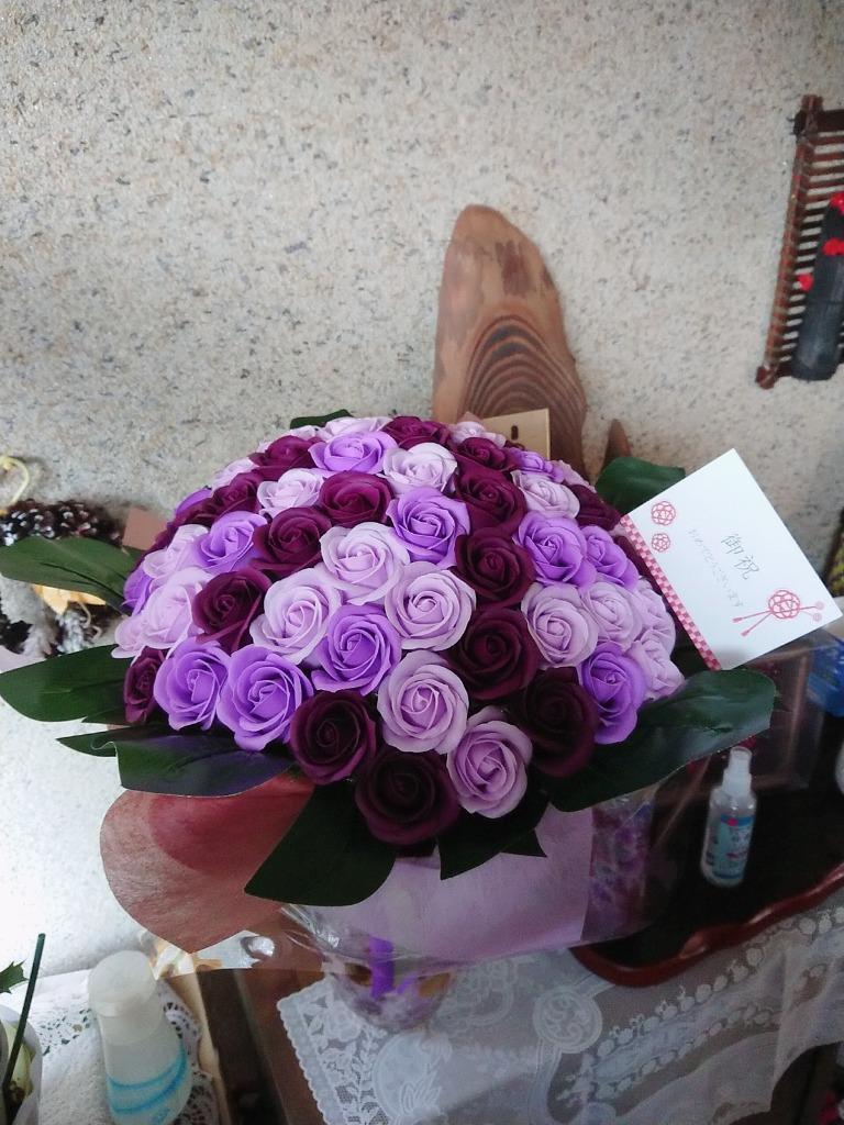 薔薇 花束 ソープフラワー お好きな本数で選べる 本数指定ＯＫ 造花 誕生日 プロポーズ 記念日 送別 バラ ひまわり :2183000001:彩香  - 通販 - Yahoo!ショッピング
