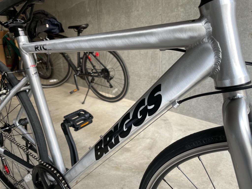 クロスバイク BRIGGS (ブリッグス) 700c 自転車 軽量 アルミフレーム 通勤 おしゃれ