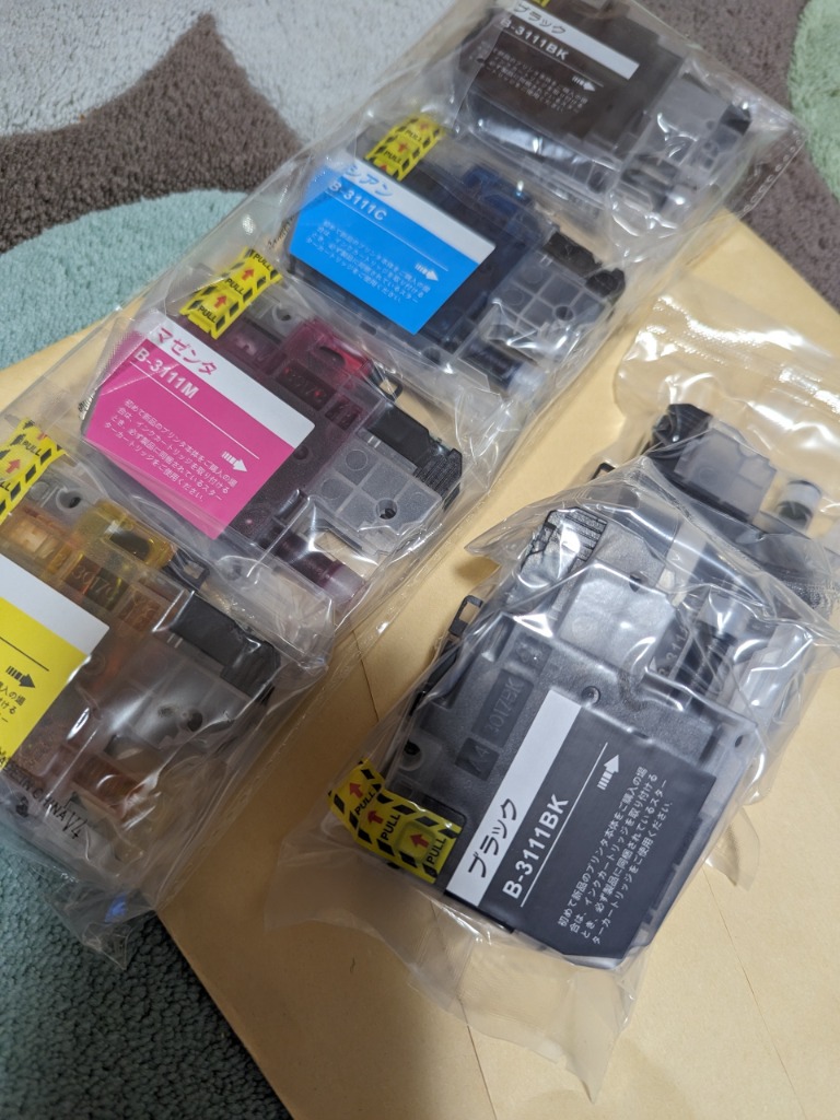 LC3111-4PK + LC3111BK×2 顔料 お得な6個セット ブラザー 互換