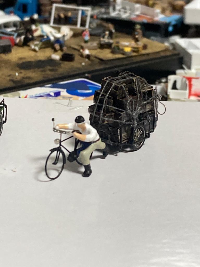 Amazon | エコーモデル リヤカー、自転車 452、451 HO(1/80