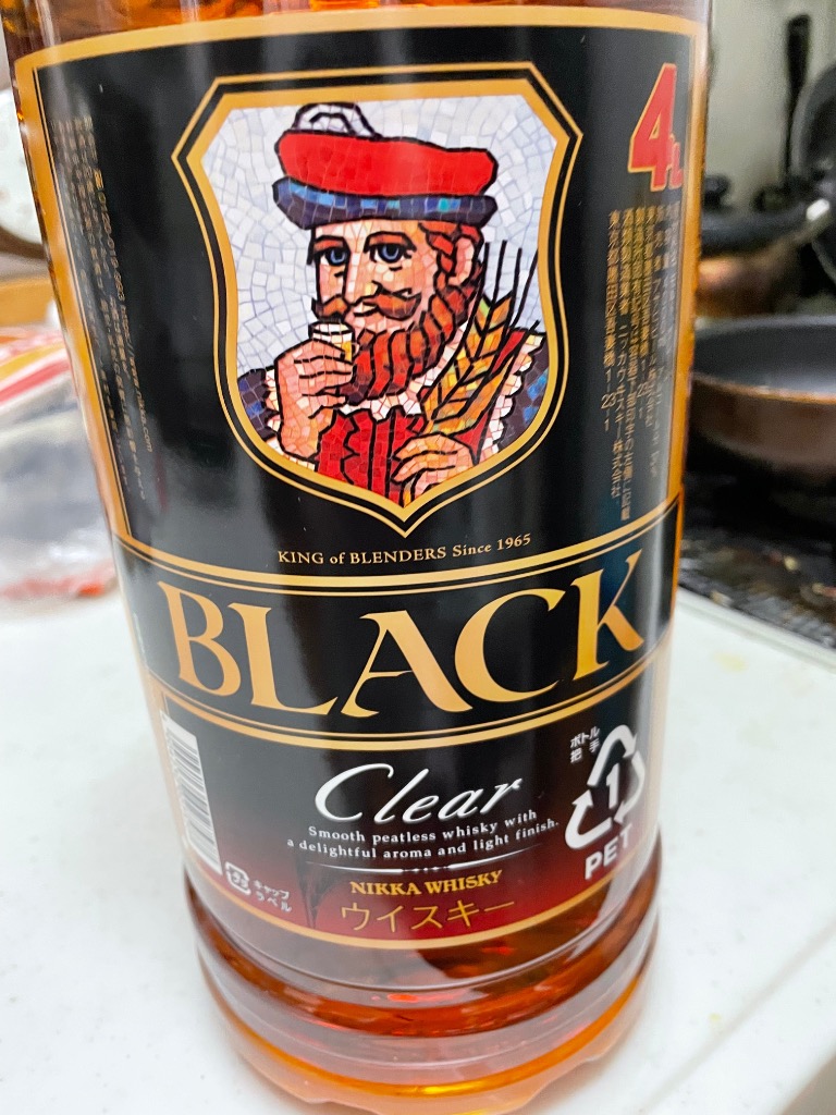 Amazon.co.jp: ブラックニッカクリア [ ウイスキー 日本 4000ml