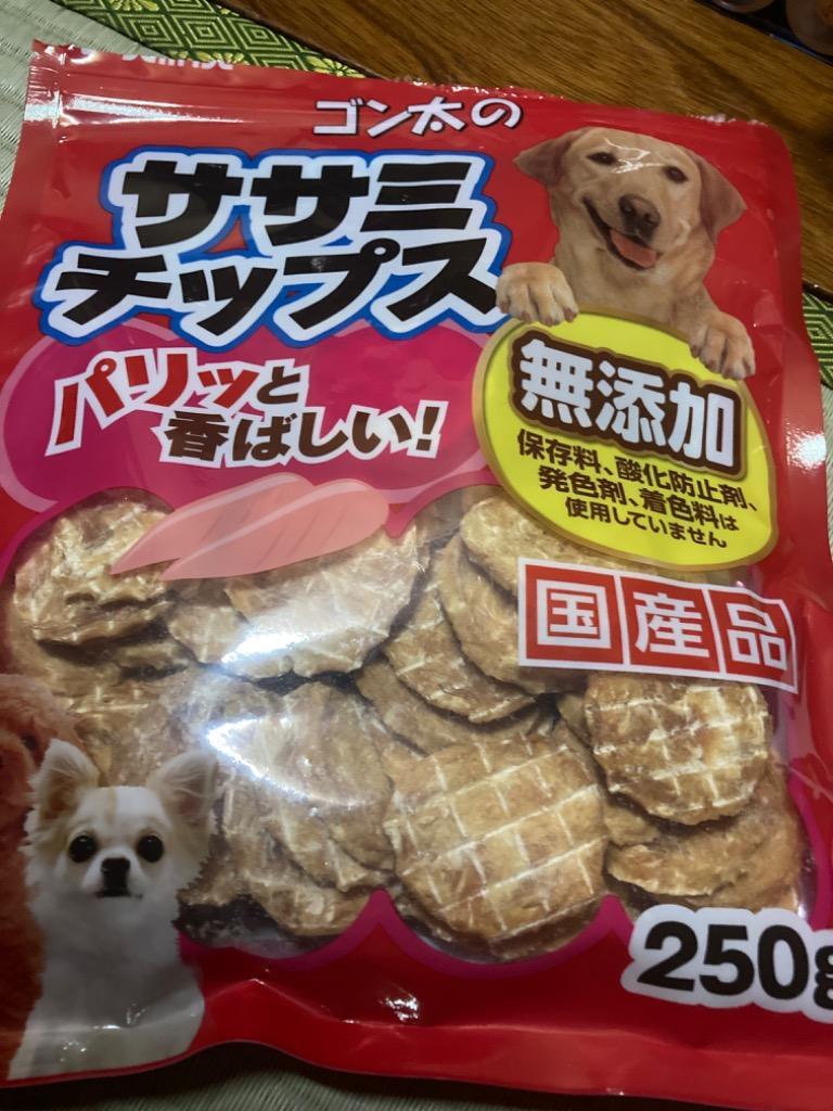 マルカン ゴン太のササミチップス 250g×1個 犬用おやつ、ガム - 最安値