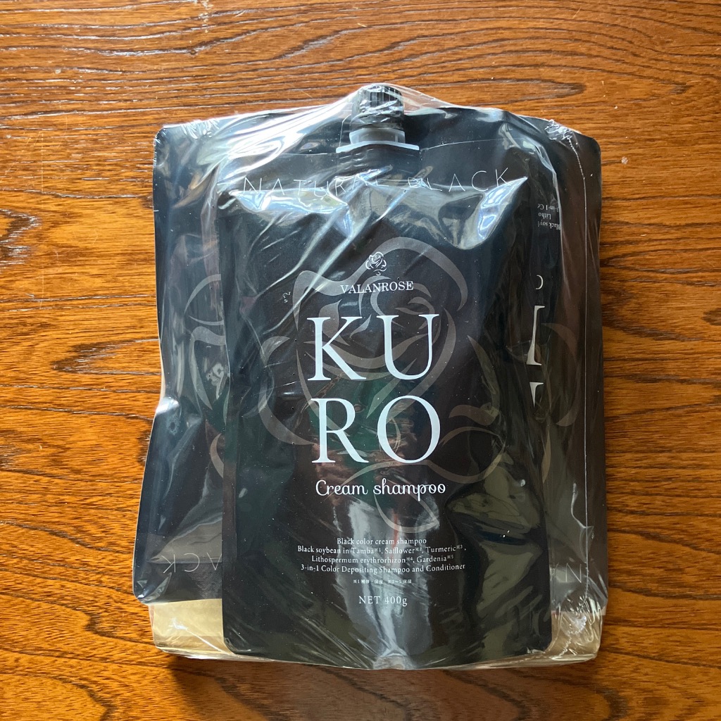 VALANROSE 白髪染め シャンプー バランローズ KUROクリーム