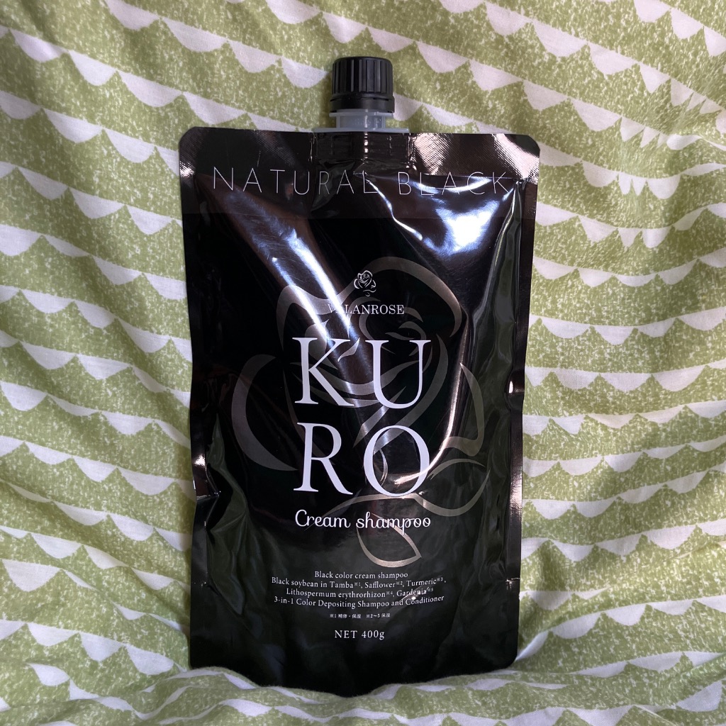 VALANROSE 白髪染め シャンプー バランローズ KUROクリーム