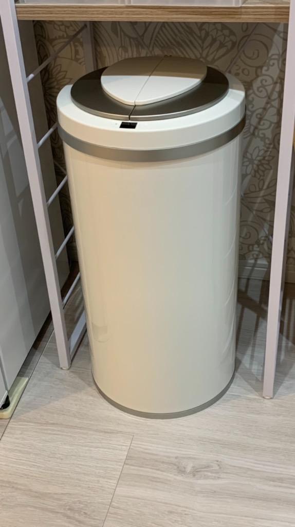 【美品】ZitA CIRCLE センサー式 自動開閉 ゴミ箱 45L 楽天市場】【ひらけ、ゴミ箱】ZitA CIRCLE ジータ サークル