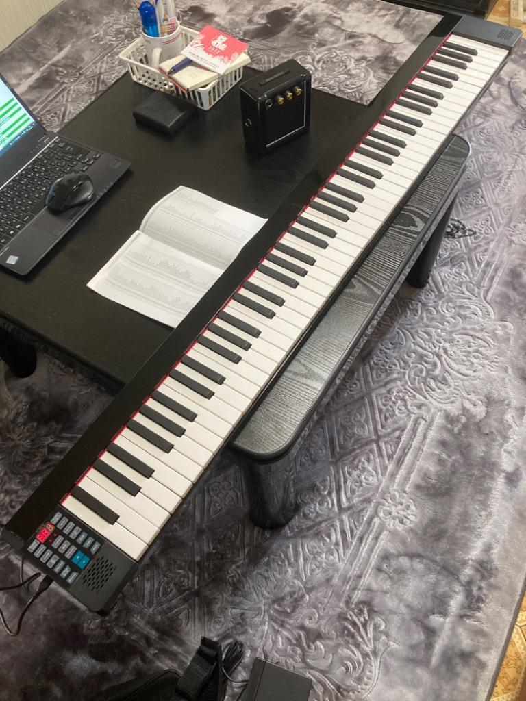 電子ピアノ 折りたたみ 88鍵盤 TORTE PH-88X 単品[ペダル・ケース付き][デジタルピアノ 充電 折り畳み コンパクト