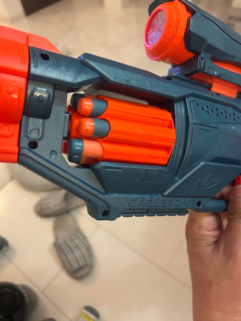 ナーフエリート たくさん ナーフ エリート 2.0 エコー CS-10 手動 連射 ダーツ24本付属