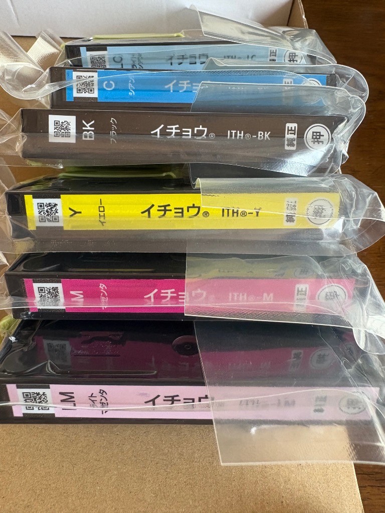 エプソン（EPSON） 純正インク ITH-6CL 6色セット （目印：イチョウ