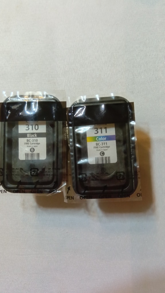 【純正品】CANON BC-311 カラー & BC-310 ブラック インク Amazon.co.jp: 【純正品】CANON FINEカートリッジ BC-310