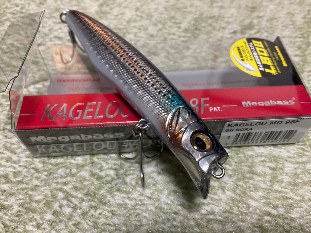 KAGELOU MD(カゲロウMD) 98F GP レッドヘッド ルアー | Megabass