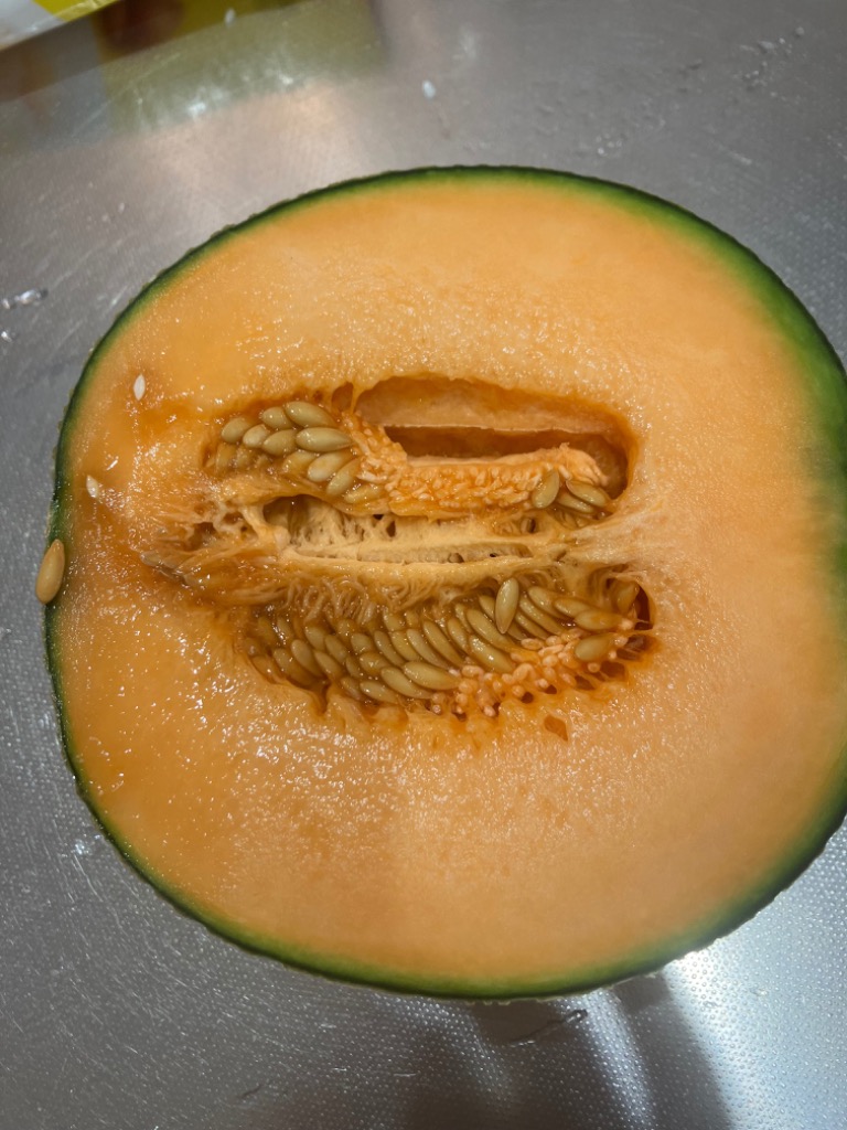北海道JAきょうわ らいでんメロン（赤肉）大玉2玉セット 約3キロ