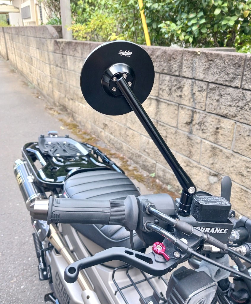 ディアブロ　ミラー　ハンターカブ Amazon | K-SPEED製 ハンターカブ CT125 CNC ミラー Diablo