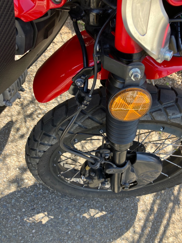 K-SPEED Diablo CT59 フロントフェンダー for CT125 ハンター
