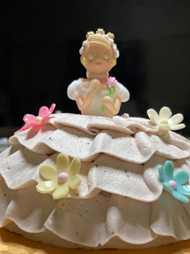 バースデーケーキや誕生日プレゼントに プリンセスを立体的デコレーションしたイチゴのババロアケーキです 大人も子供も 誕生日ケーキ キャラクター ケーキ バースデーケーキ プリンセスケーキ プリンセス眠り姫ケーキ ドールケーキ ドレスケーキ 大人 子供 女の子