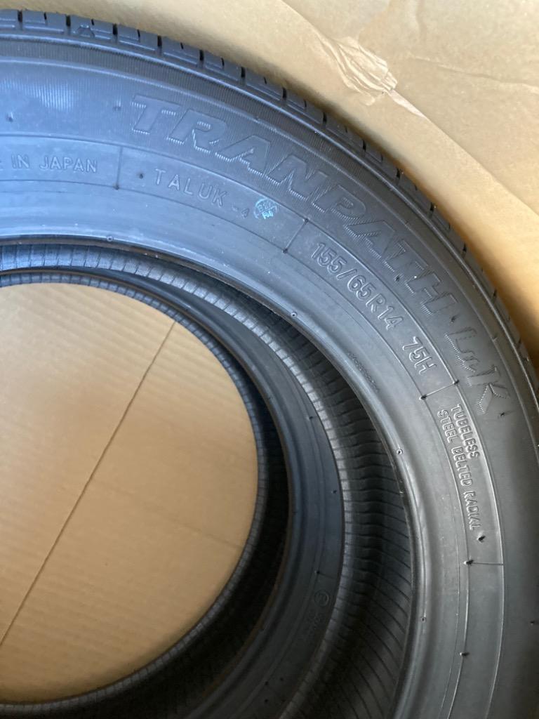 送料無料 在庫有り 2022年製 日本製 トーヨー タイヤ TOYO TIRES トランパス TRANPATH LuK 155/65R14 低燃費  ラジアル サマー タイヤ 新品 4本セット :tranpathluk-155-65r14-4p:三興企画 - 通販 - Yahoo!ショッピング