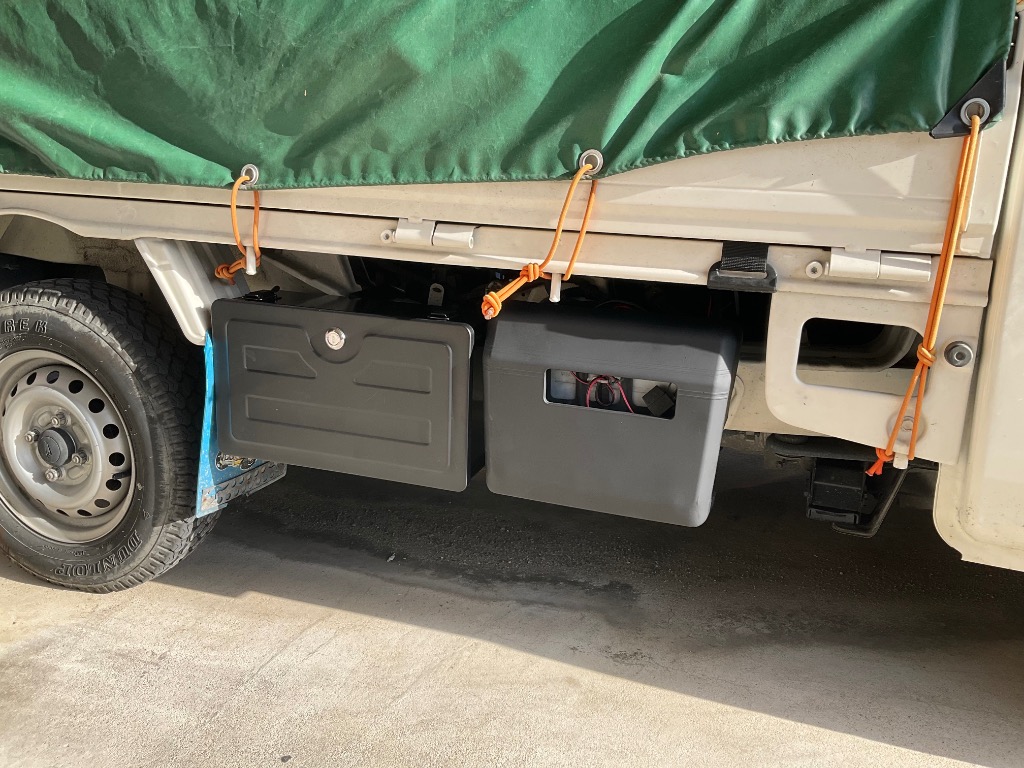 ダイハツ純正用品 S200系ハイゼットトラック用 工具箱 ダイハツ