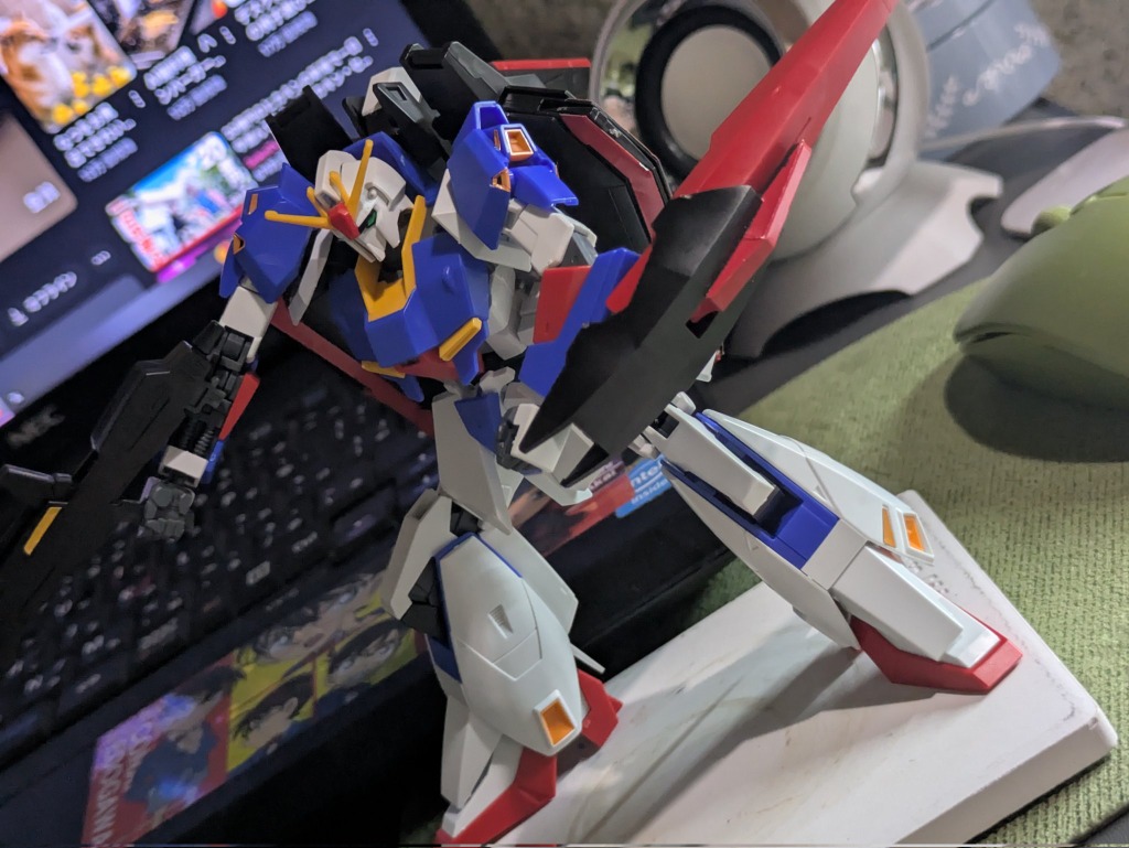 BANDAI ゼータガンダム （1/144スケール HGUC 203 機動戦士